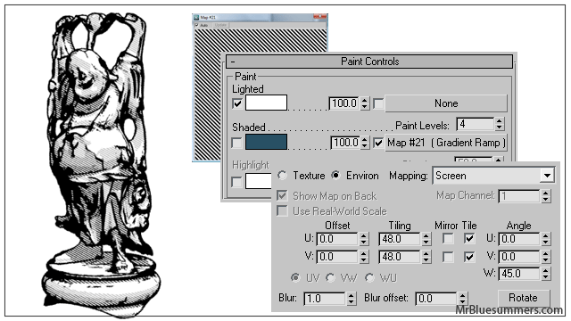 Ink n Paint Hatch Effect Creating the hashed shading effect is easy!