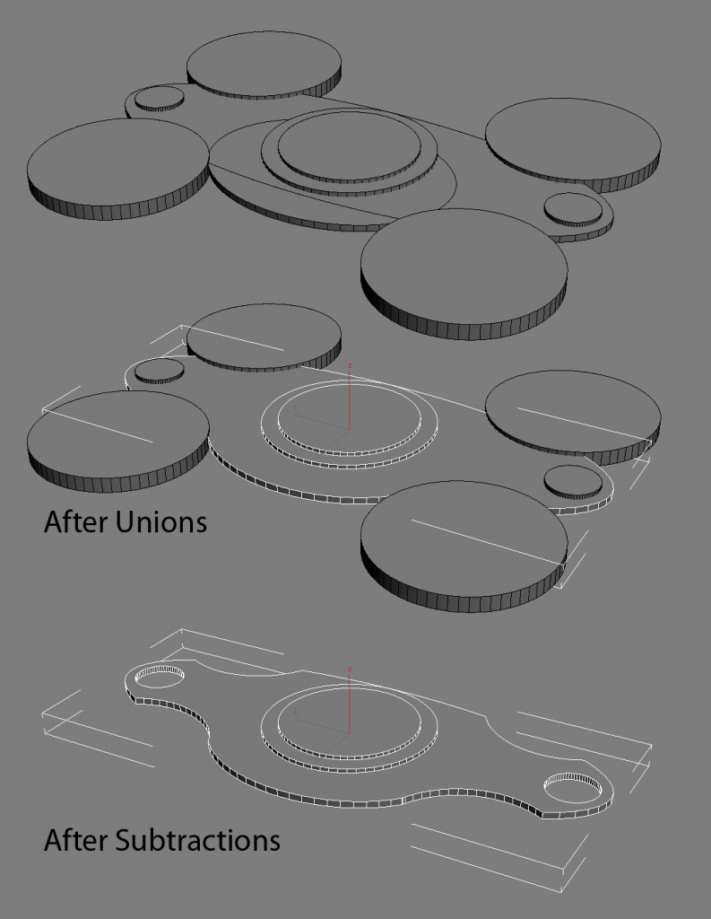 3dsMax ProBoolean Example Example Operation with ProBooleans