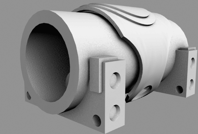 Another ProBoolean Example 3dsMax ProBooleans are Addictive!