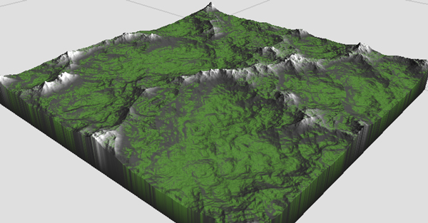 Final Rendered Terrain