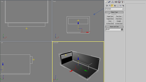 Create Lights Now for some lights.