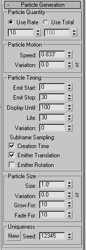 Particle Generation